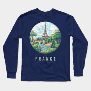 France Europe Long Sleeve T-Shirt